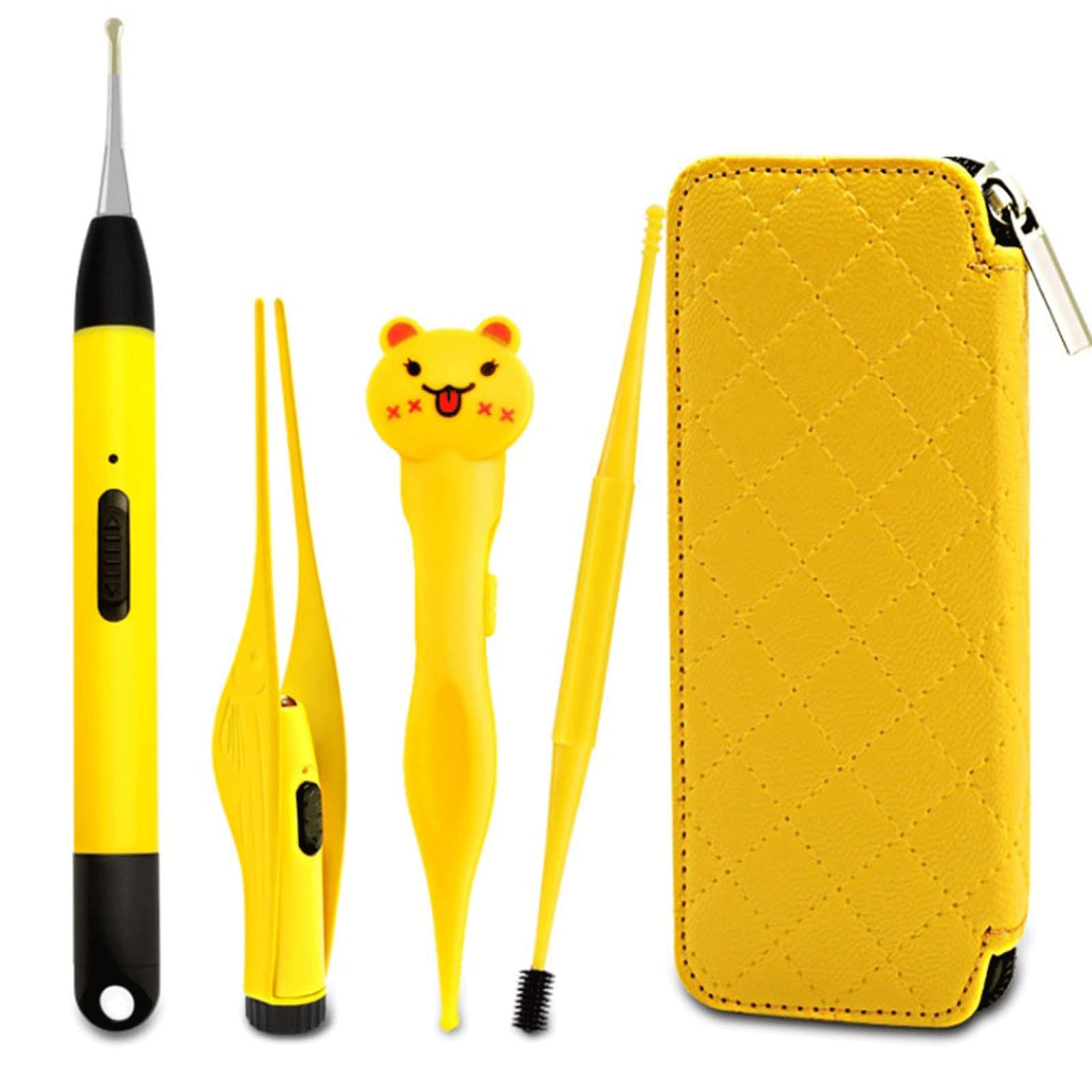 Prodotti per la rimozione del cerume Earpick Raccoglitore per la rimozione del cerume Pulitore per Le Orecchie Pinzetta per Le Orecchie STR