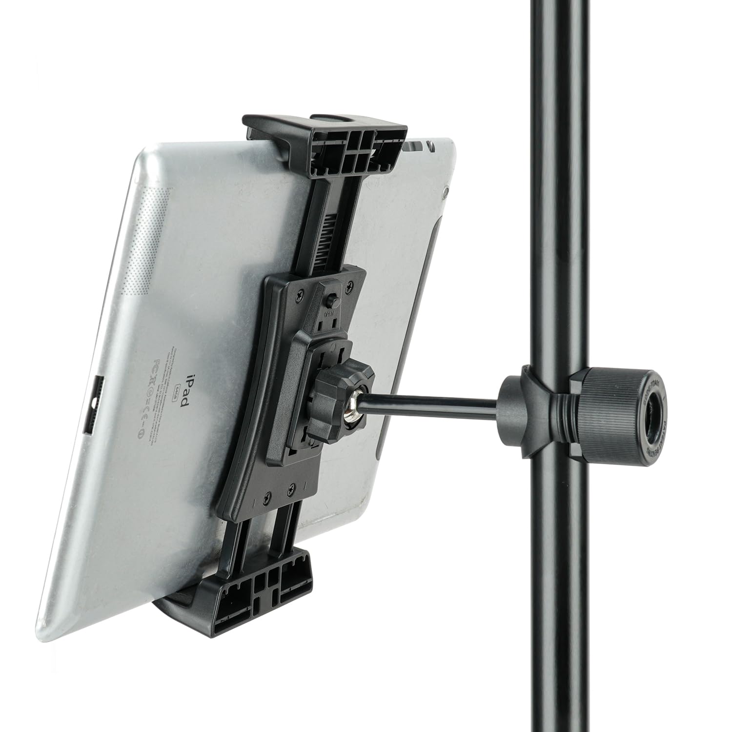 Koolehaoda Supporto per tablet per microfono, girevole 360°, universale, compatibile iPad 4,7-12,9 pollici