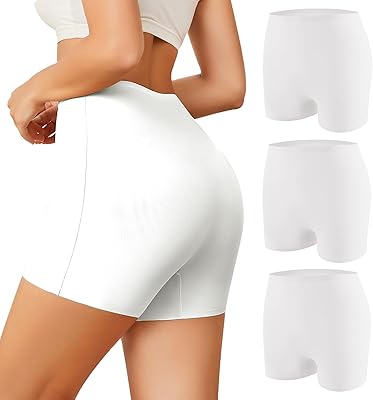 Banamic Womens Boy Shorts Seamless Underwear Anti Chafing Soft Biker Short Boxers