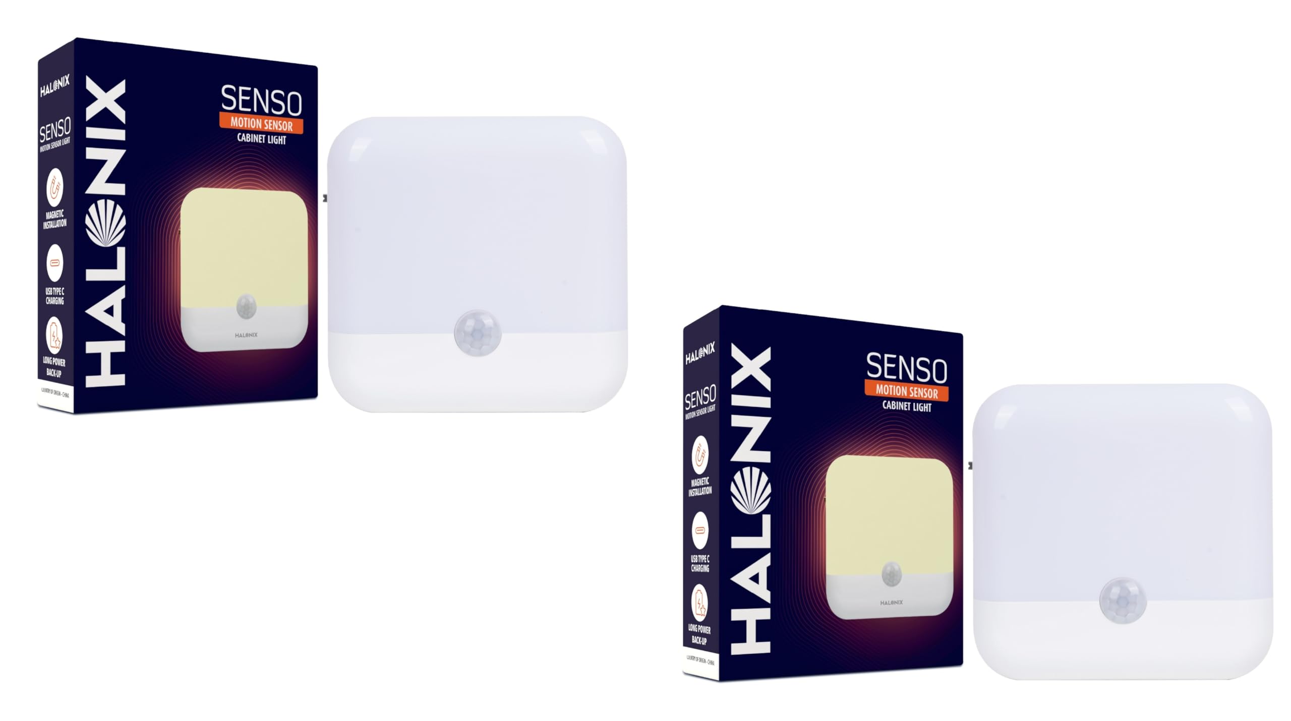 Motion Sensor Cabinet Lights - Rechargeable & Dimmable -9