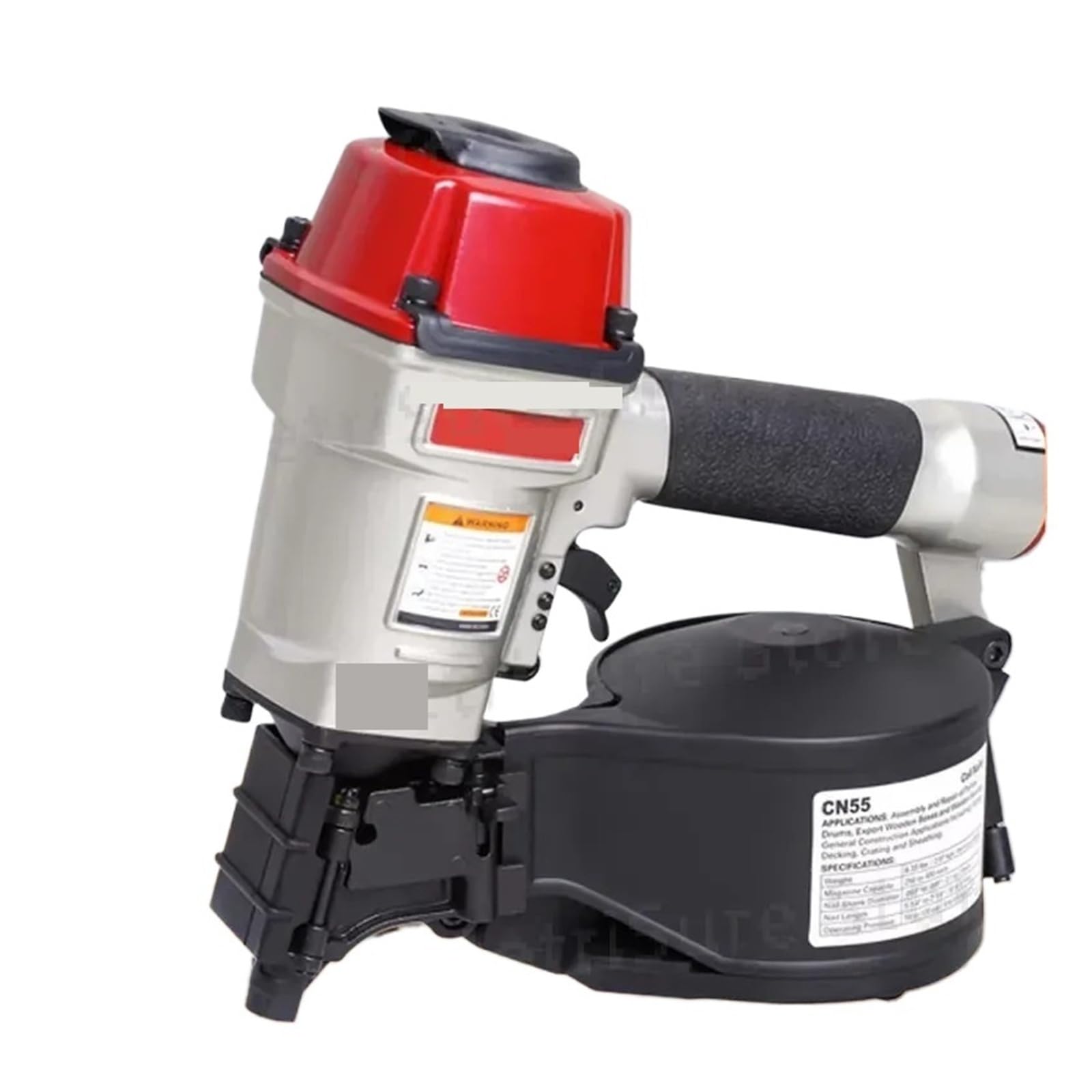 Pneumatic Nail Gun, 55mm 70mm 80mm 90mm 100mm, Length Adjustable