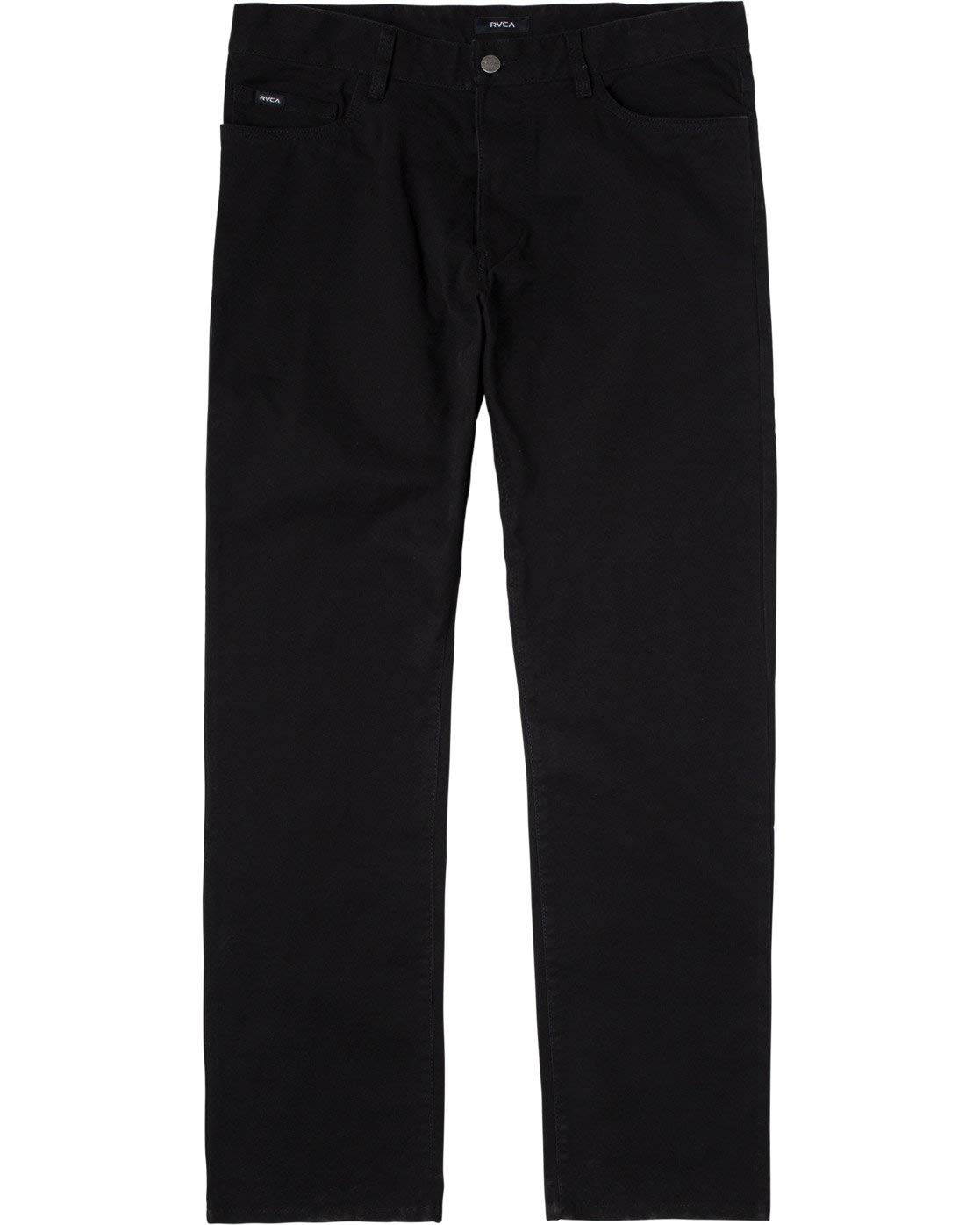 RVCA Men's Weekend Chino Pant, Black, 28