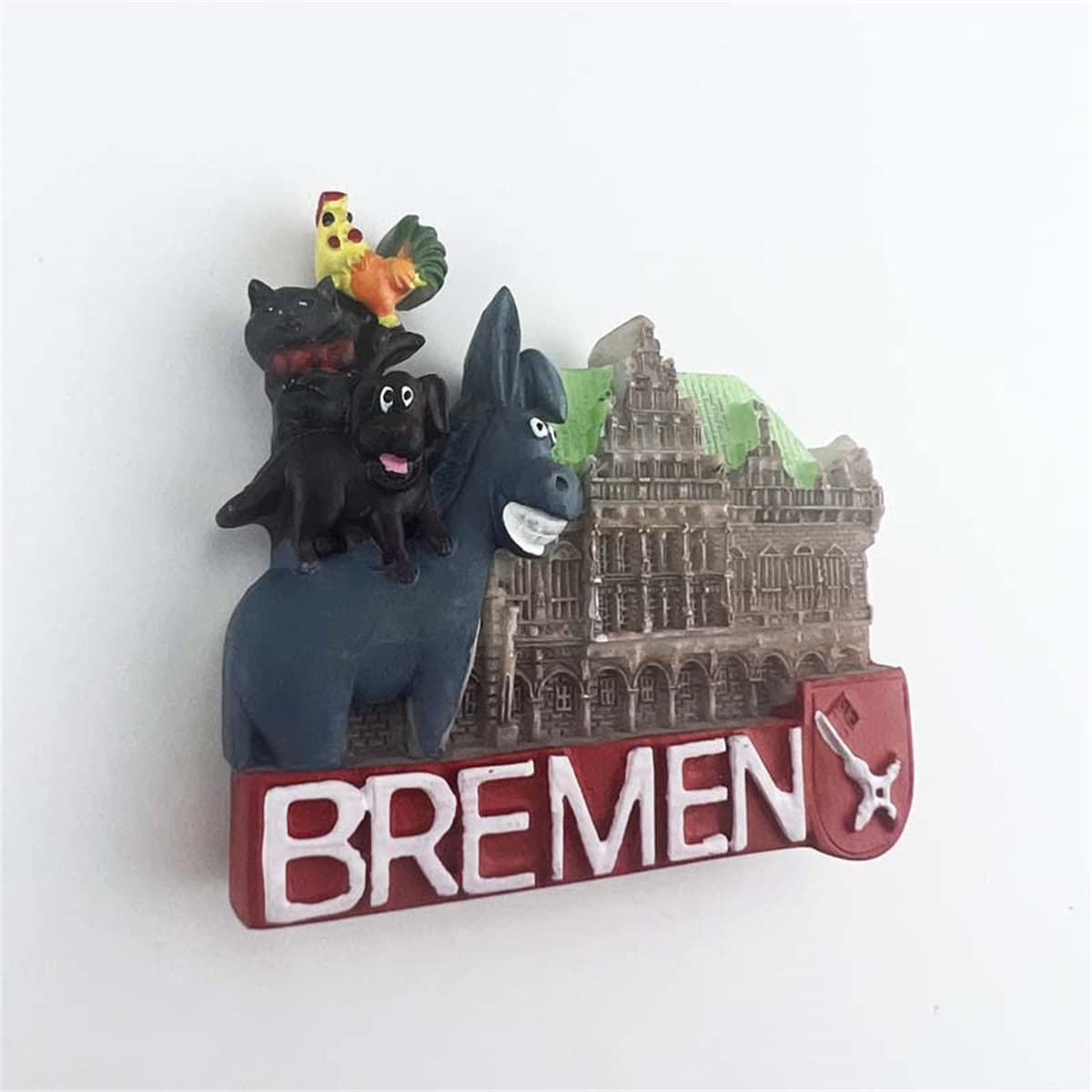 Duitsland Roland Standbeeld Bremen Koelkast Magneet Decoratieve Magneet Sticker Reizen Souvenir Collectie Toeristische Stad Gift Whiteboard Keuken