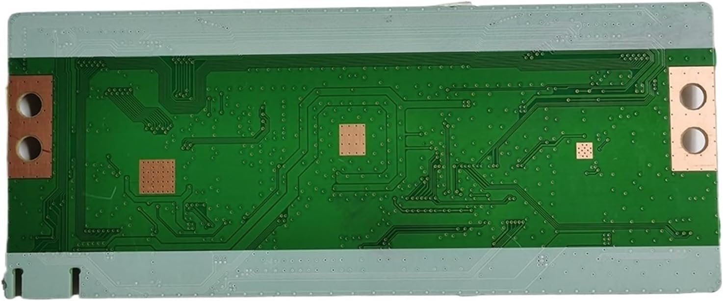 ด้านล่าง view of the 6870C-0805A T-CON board, showing the solder points and traces.