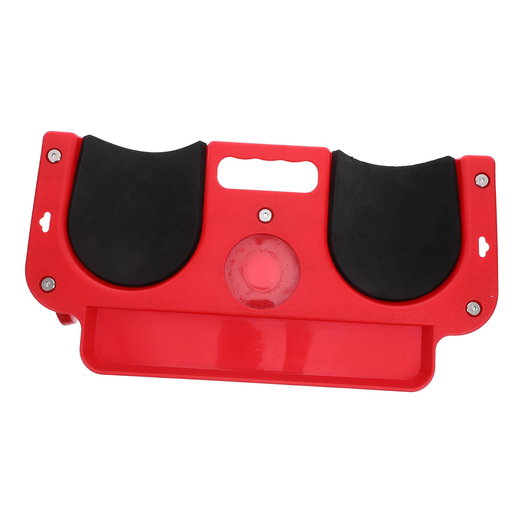 Coussin de Genou Robuste avec Roues pour Mécanicien Protection Genoux Mobile pour Travaux Sol Réparation Auto Carrelage et Chantier Tapis Pliable Ergonomique