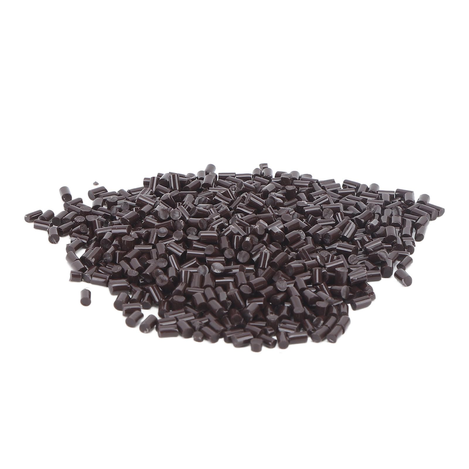 Colla di Cheratina Italiana Perline di Granuli di Fusione Marrone per Extension di Capelli, Punta di Colla di Cheratina Calda 100 G per Extension di Capelli, Design delle