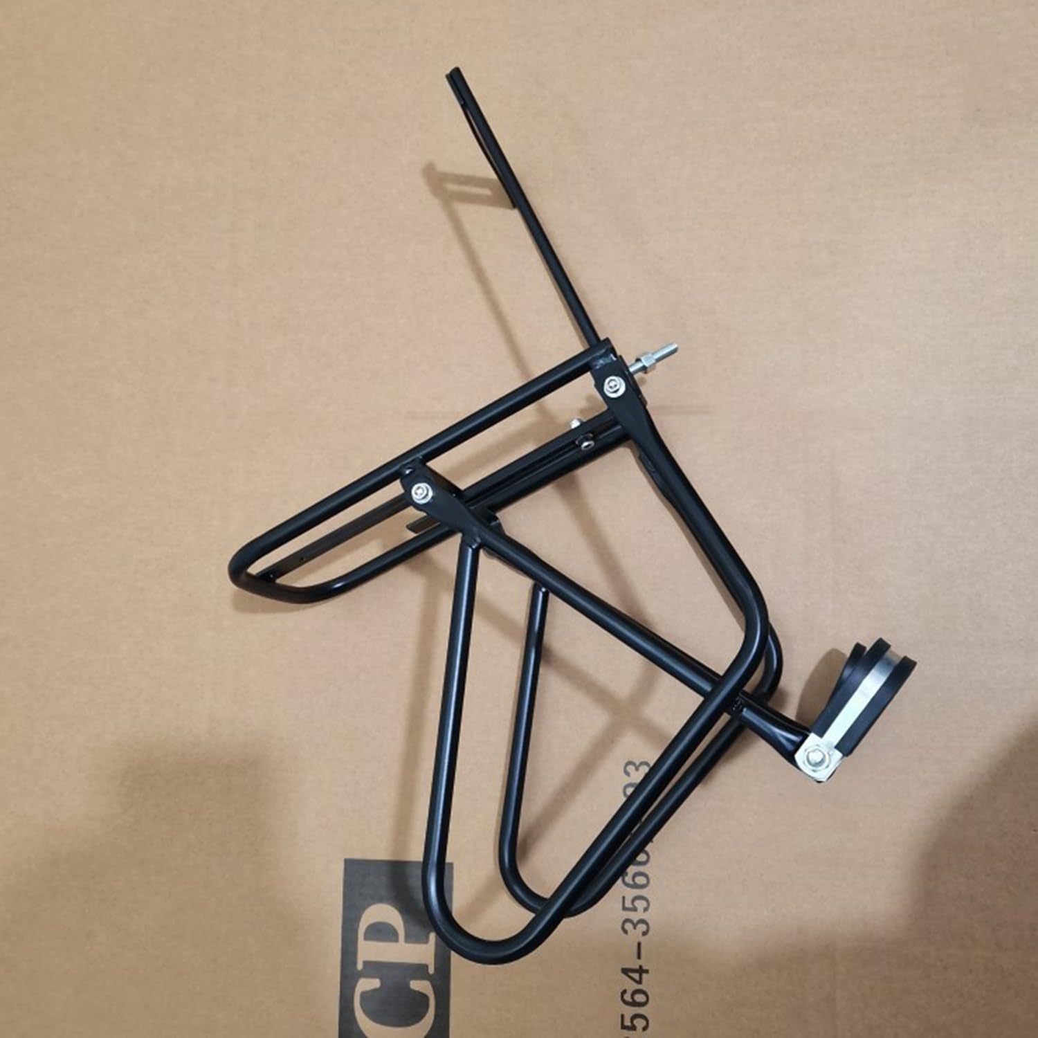 Portapacchi Anteriore per Bici con Dado di bloccaggio Portabici da 20 kg Ripiano per Bagagli Cestino per Bicicletta installabile per Tour in Bicicletta in Campeggio