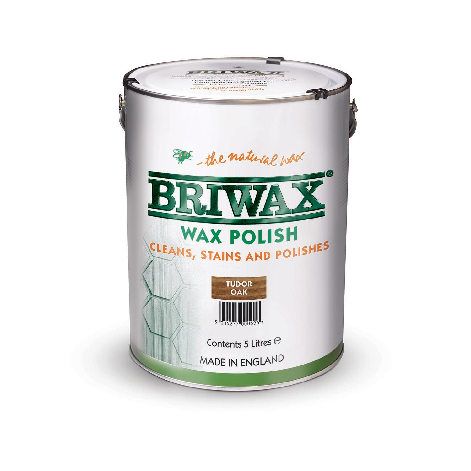 Briwax Wax Polish Tudor Oak 5ltr