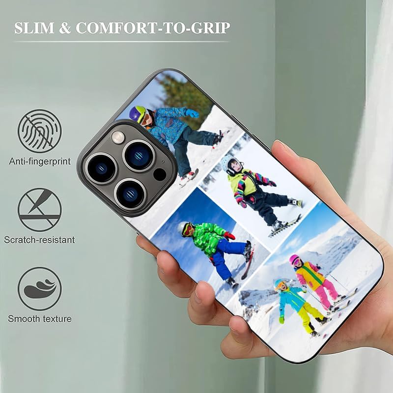 Miniatura 4 de Funda de teléfono con fotos personalizadas compatible con iPhone 161514131211 Pro MaxMimiXs MaxXr78 PlusSamsung Galaxy S23S22S21S20