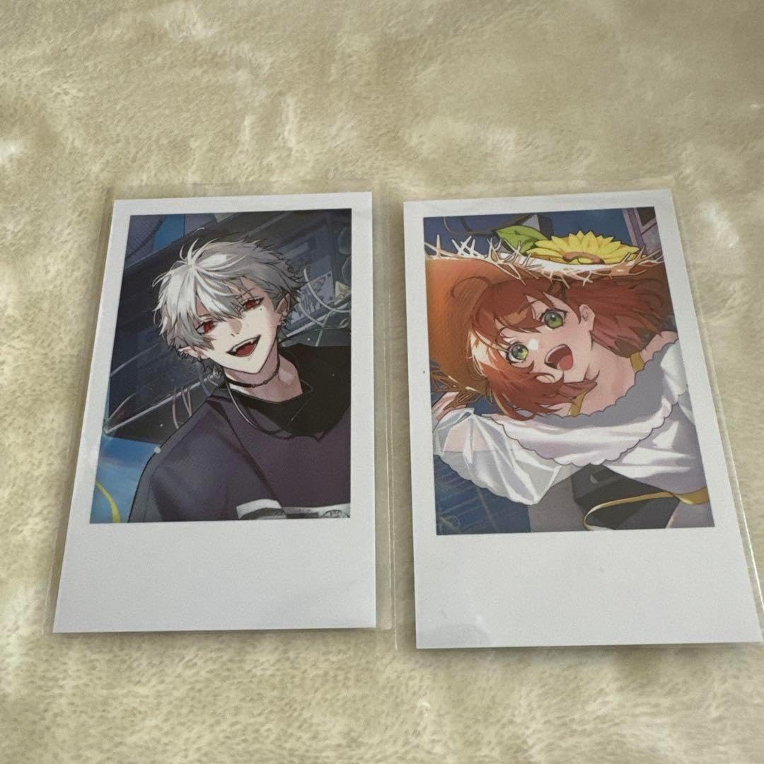 ち*）様 にじさんじ 葛葉 チェキ風カード 缶バッチ WORLD TOUR 横浜 にじさんじ WORLD TOUR 2025 横浜 える 缶バッジ チェキ風カード World