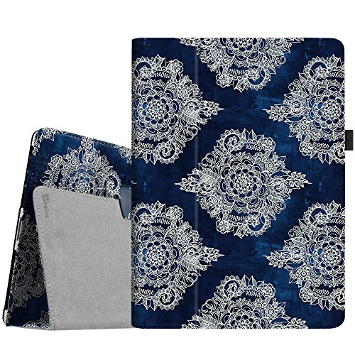Fintie Folio Case for iPad 4th Generation (2012 Model), iPad 3rd Generation (2012 Model), iPad 2 (2011 Model) 9.7 inch Tablet - Smart Stand Protective Cover with Auto Sleep Wake, Indigo Dreams