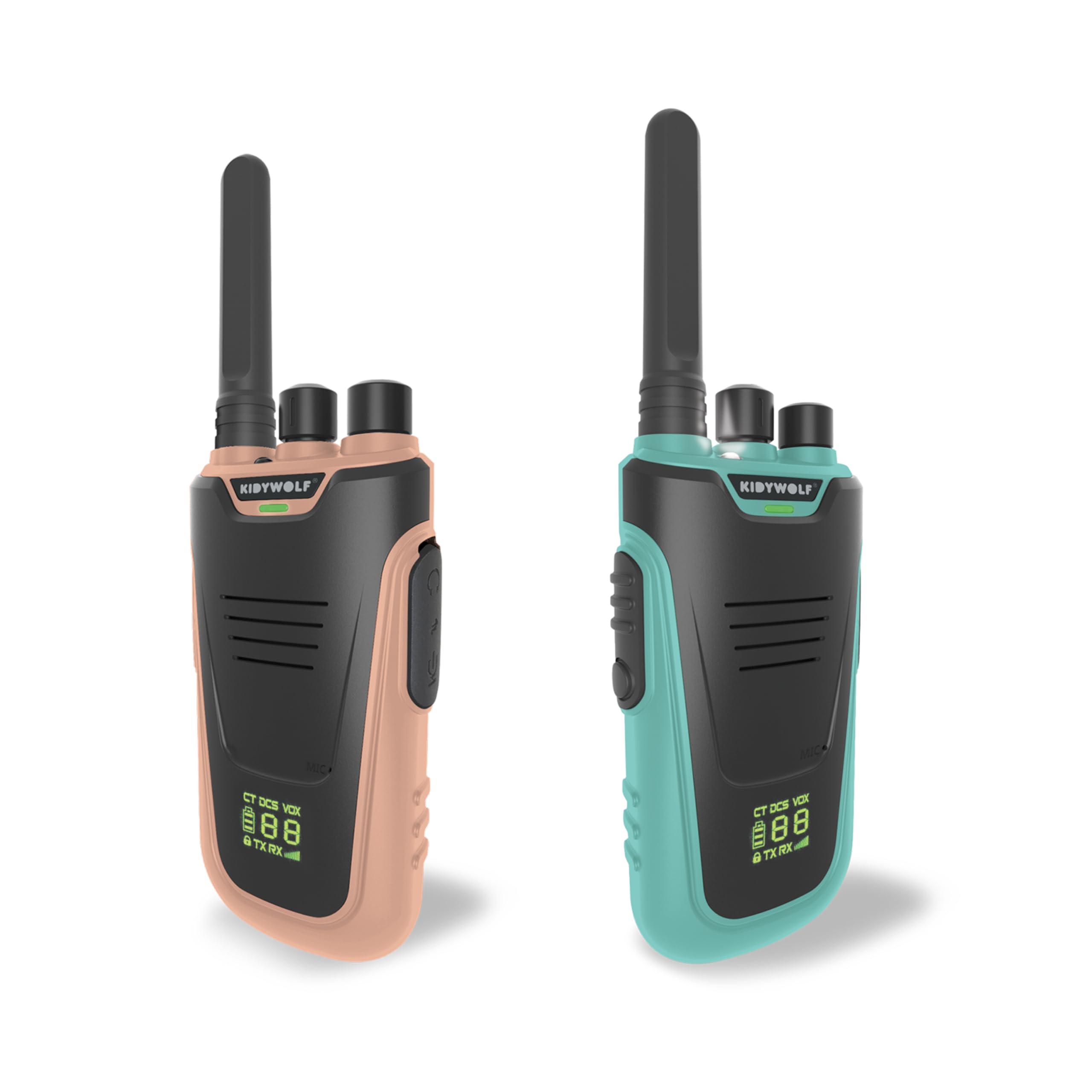 Kidywolf Kidytalk KIDYTALK-NC - Walkie Talkie 2 pezzi