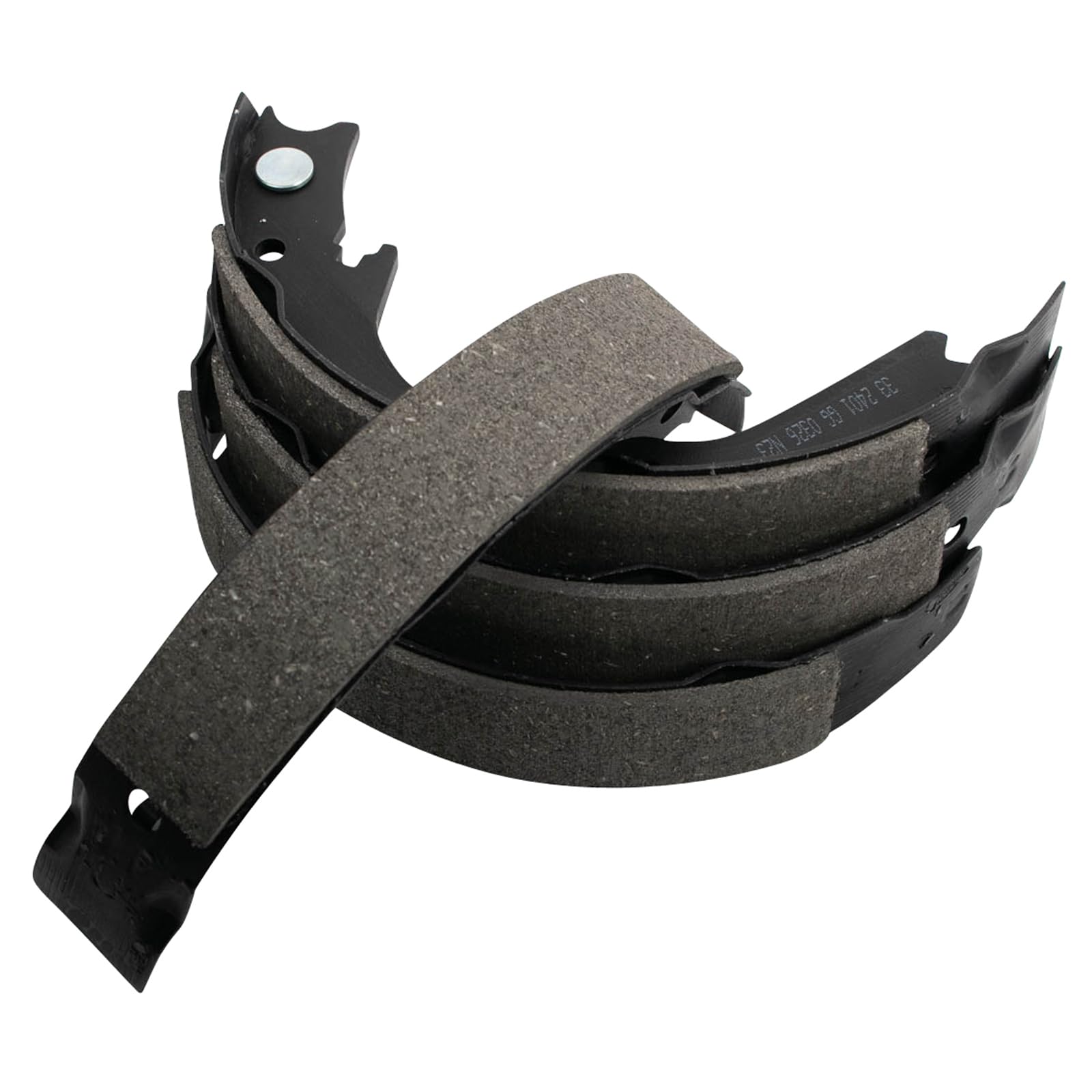 TRQ Rear Parking Brake Shoe Set