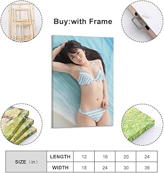 峯岸みなみアクリルスタンド Amazon.co.jp: 峯岸みなみ写真ビキニアートパネルポスター キャンバス