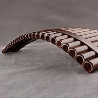 Vista 7 de 22/25 tubos G Key Profesional Pan Flauta China Tradicional Instrumento Musical Tubos de Pan Tubos Fácil de Aprender con Exquisitas Tubos de Pan
