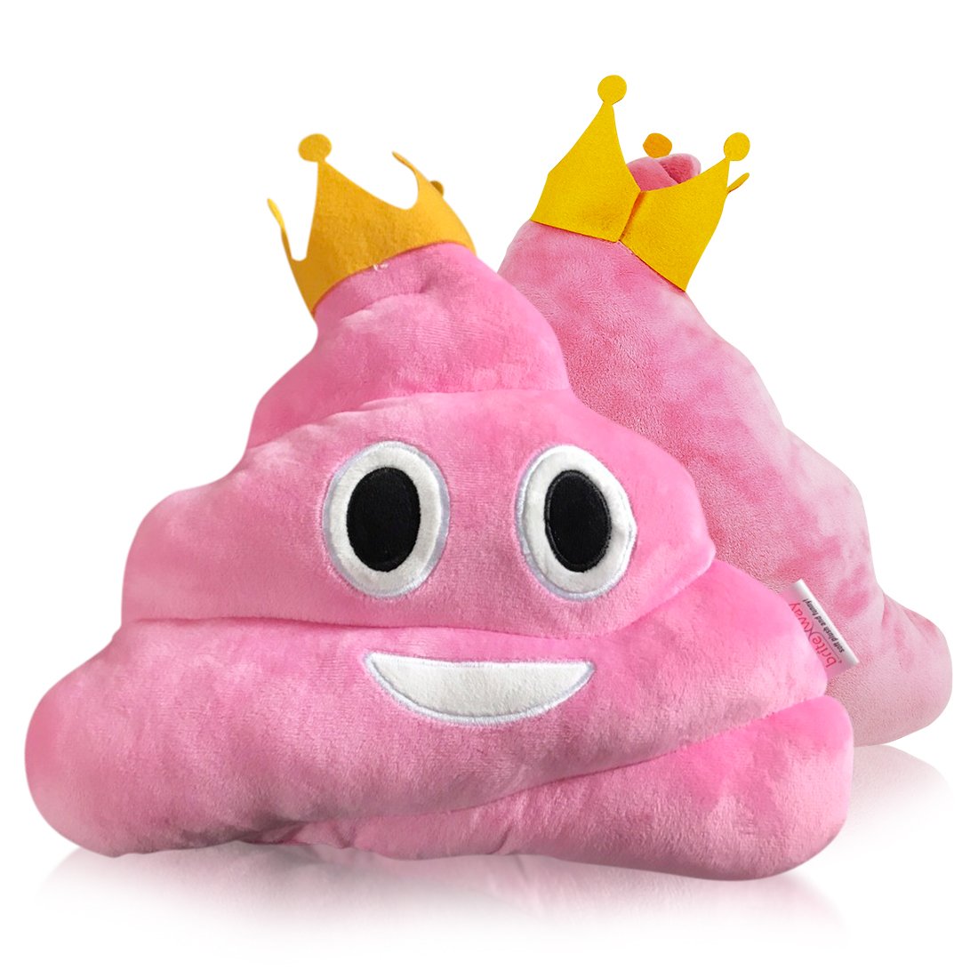 pink poop pillow