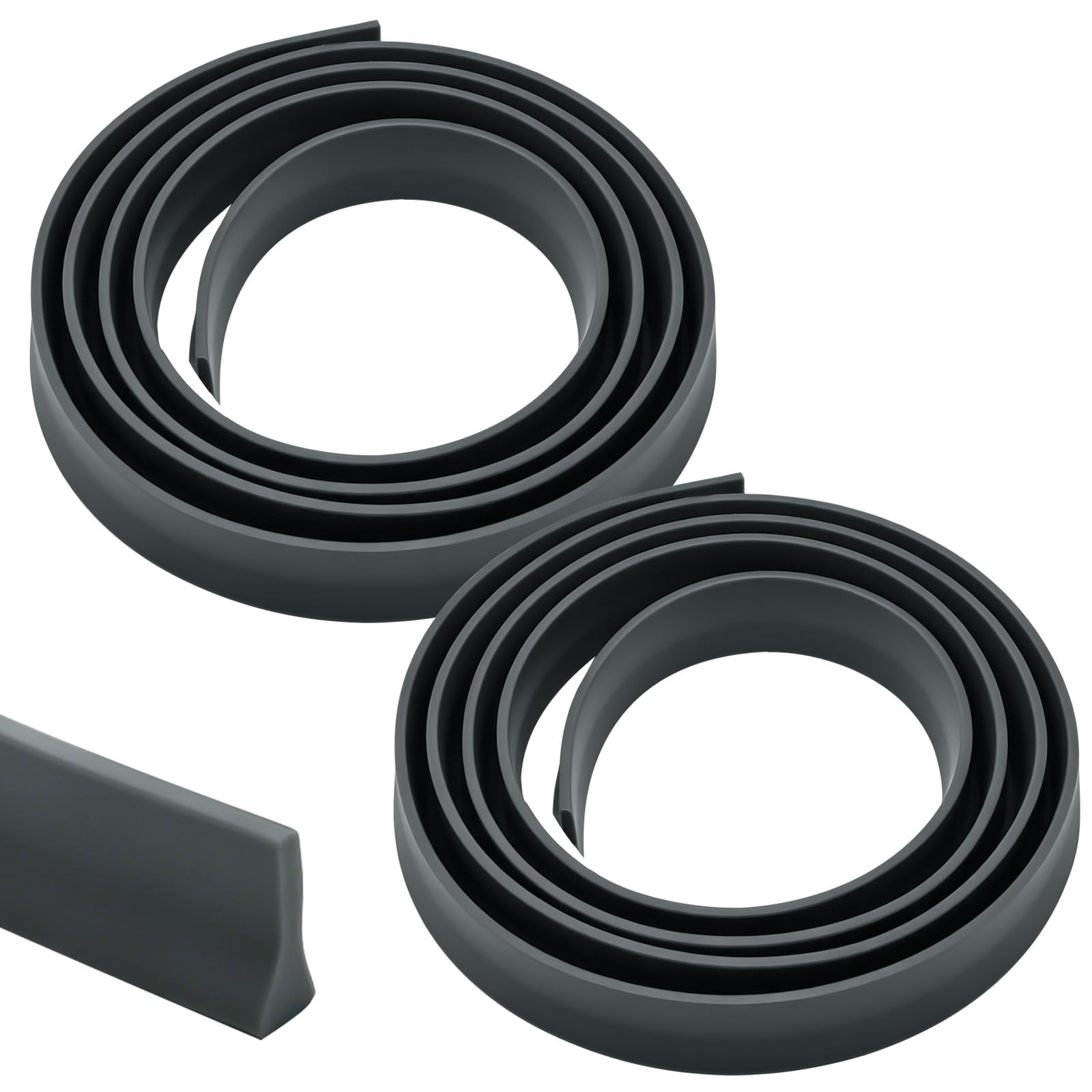 2pcs Storm Door Sweep Windproof Sealing Strips for Doors Bottom, Storm Doors Sweep Replacement Weatherstrip, for Bottom Seal, Andersen & Larson Pella