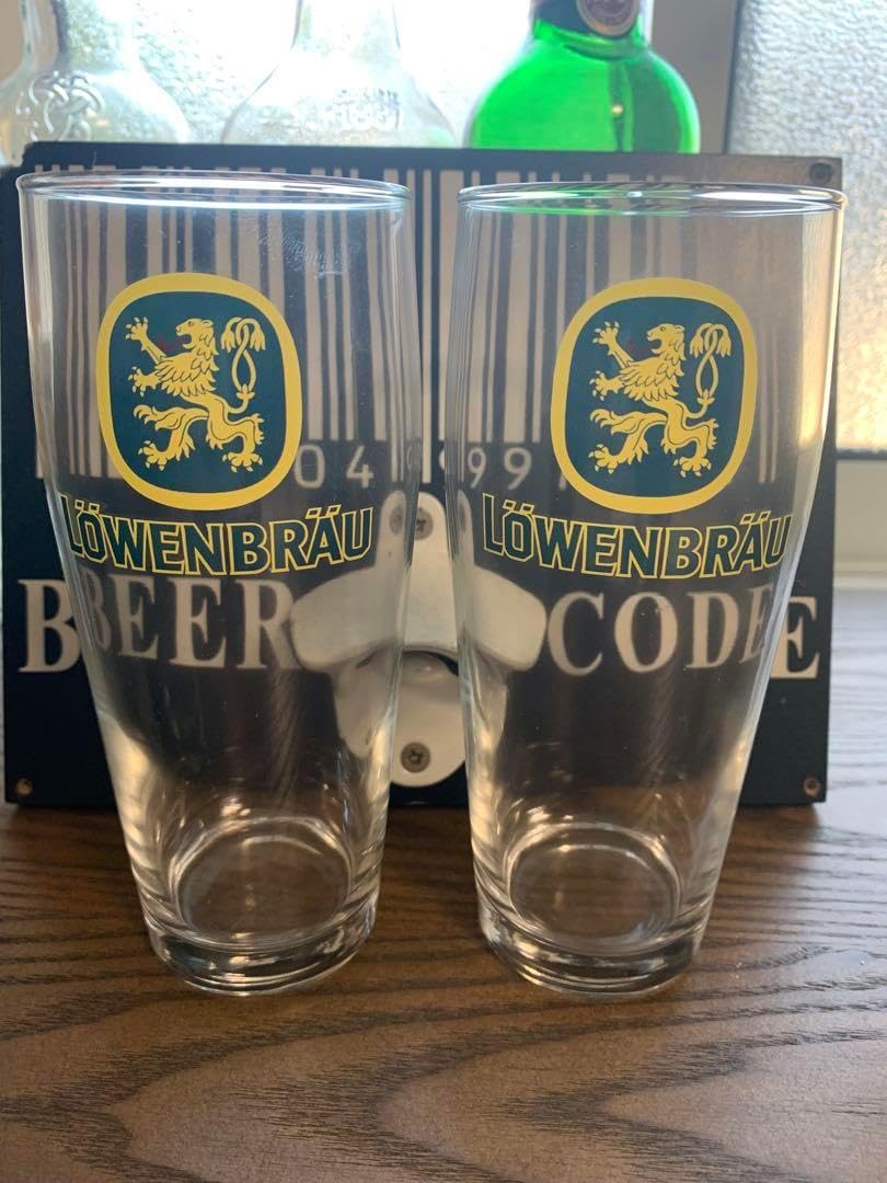 レーベンブロイビールグラス 2個セット レーベンブロイドイツビール