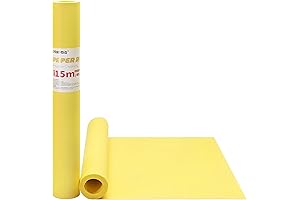 Yellow Butcher Paper Kraft Paper for Arts DIY Crafts
