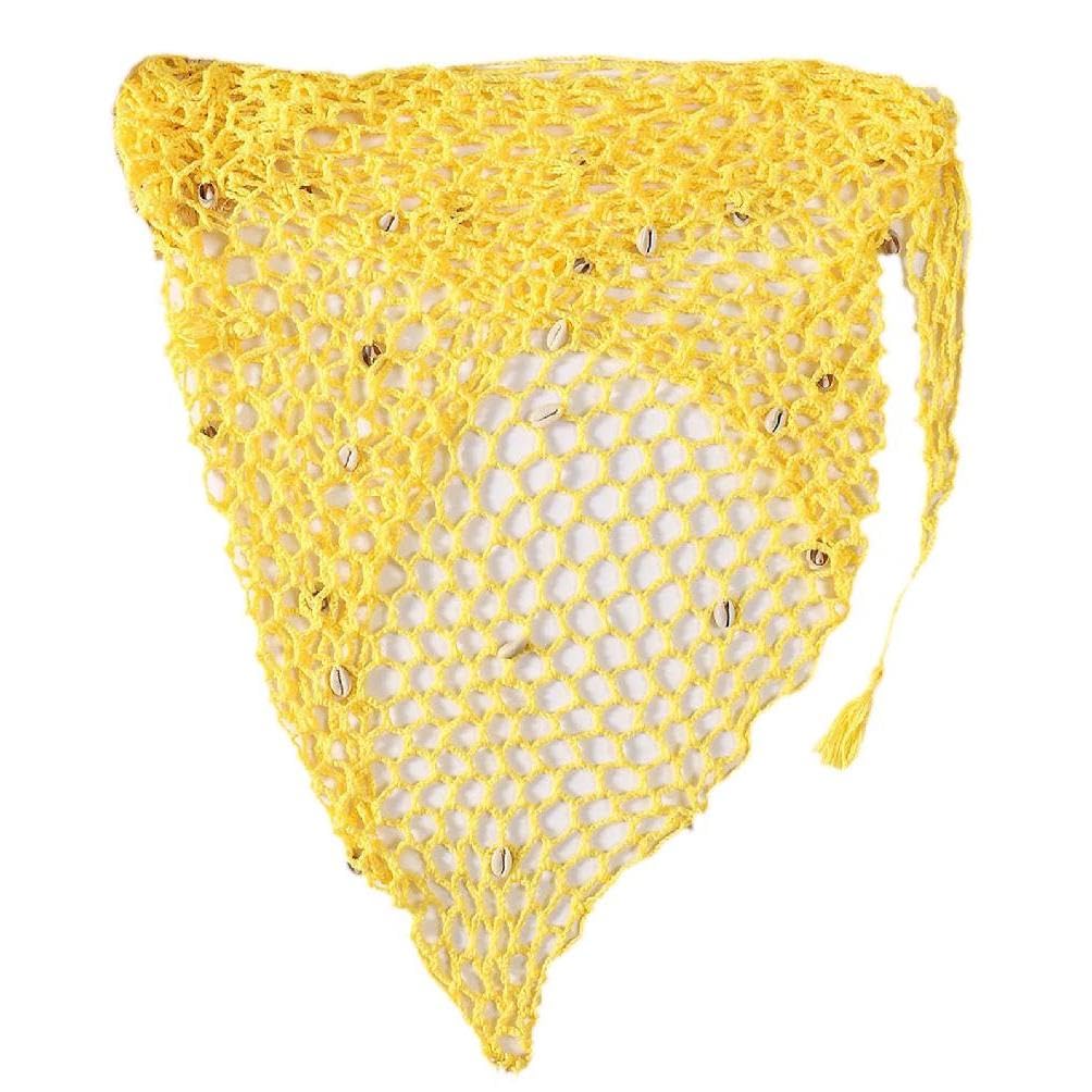 LIUASMUESheer Mesh Short Sarong-Coverups For Women Side Tie Bathing Suit Wrap Skirt Swimsuit Beach-Bikini Cover Up Swimwear Scarf Cover Up