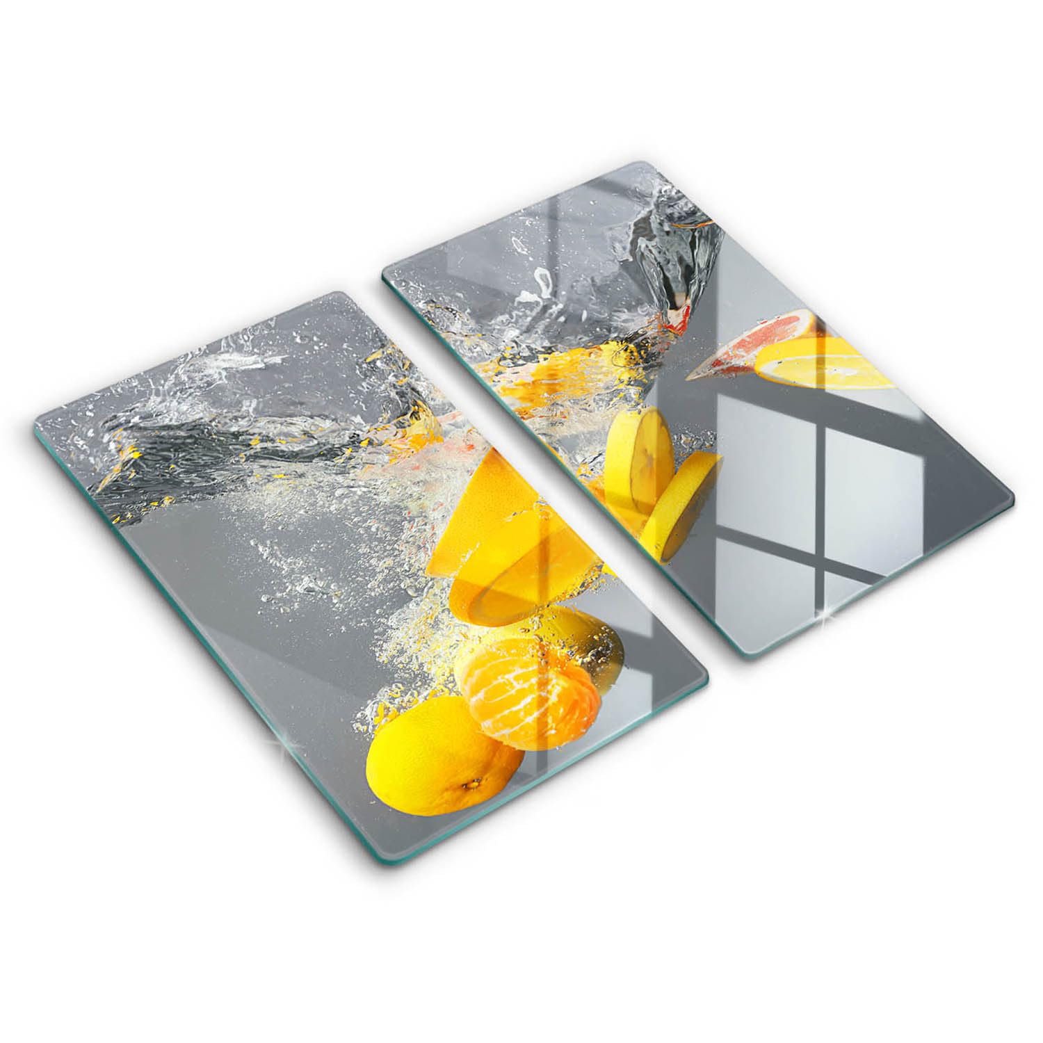 Plaque induction protection vitrocéramique 2x30x52cm Wallfluent pour éviter les bris de verre