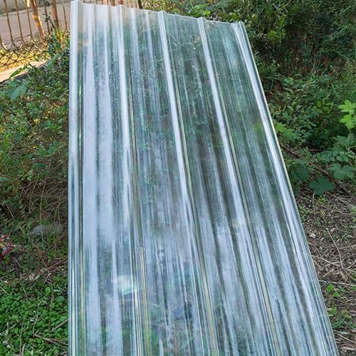 Plaques de toiture ondulées en plastique pour illuminer votre atelier et abri de jardin
