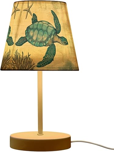 Miniatura 7 de Lámpara de mesa LED regulable con USB de 3 colores, estaca de madera de mar retro, gaviotas voladoras de 10.8 pulgadas de alto, luz de mesita de