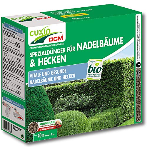 Cuxin Nadelbaum- und Heckendünger 3KG