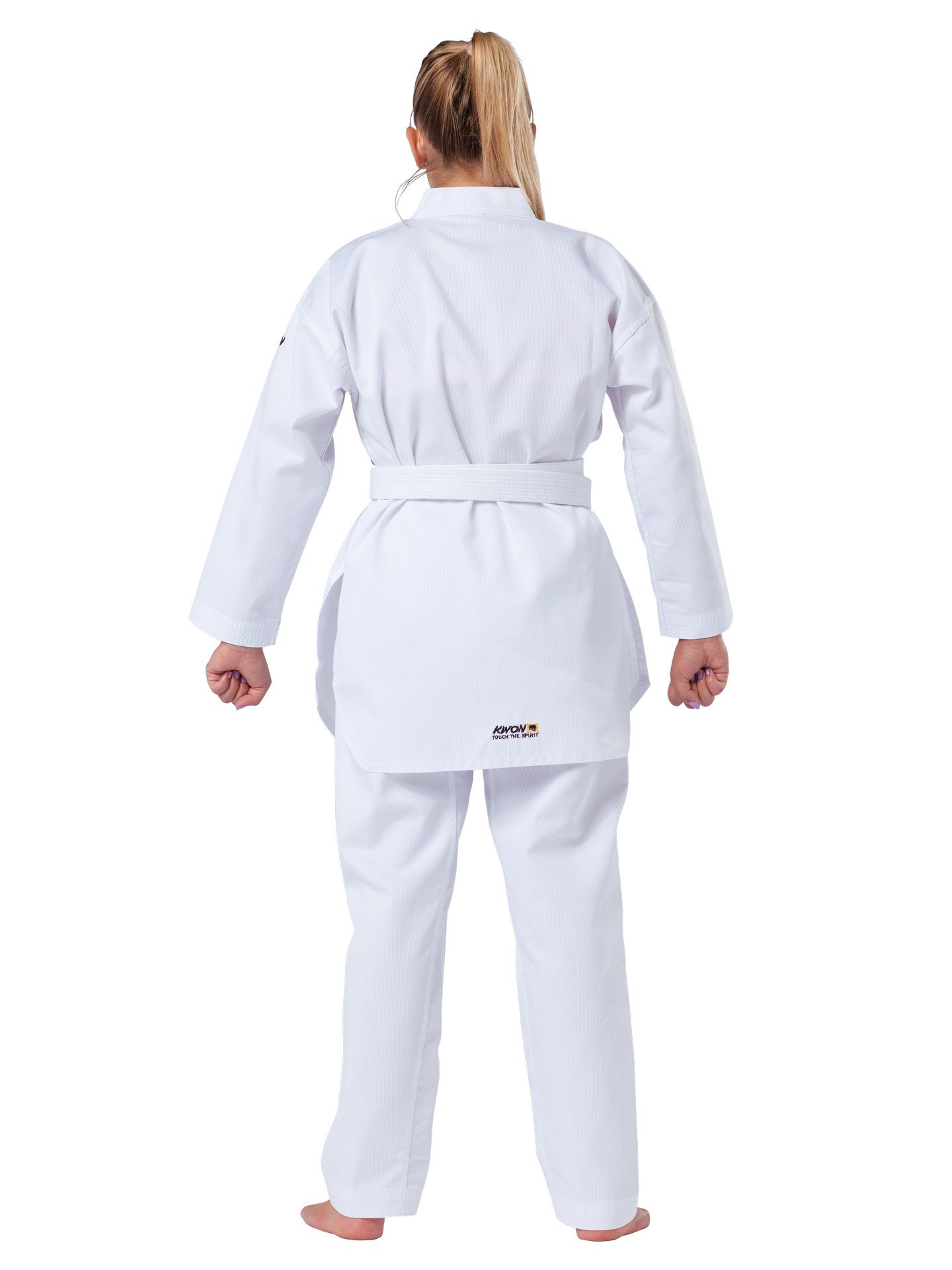 Kwon Traje de taekwondo Victory para adulto, unisex, color blanco, monocromo, deportivo, taekwondo, traje