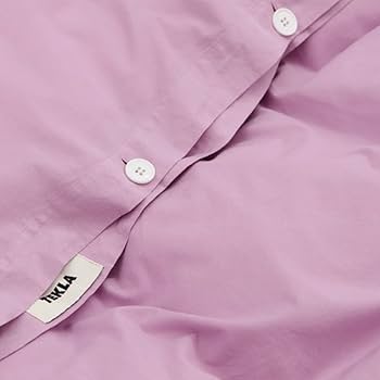 TEKLA テクラ ダブルサイズ ボックスシーツ ピンク オーガニックコットン TEKLA テクラ ダブルサイズ ボックスシーツ ピンク オーガニック