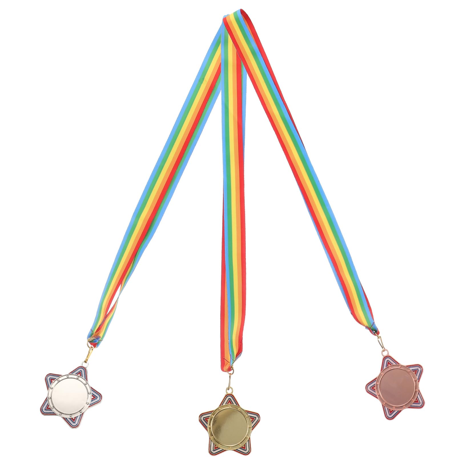 BESPORTBLE Niños 6 Piezas Medalla Infantil Medallas De Futbol Medallas para Premios Reemplazo De Red De Trampolín Premios De Futbol Infantil Premios 1er Lugar Niño Colocar Universal Aleación