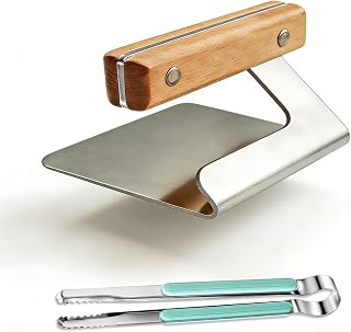 LS'BABQ 304 Stainless Steel Grill Press