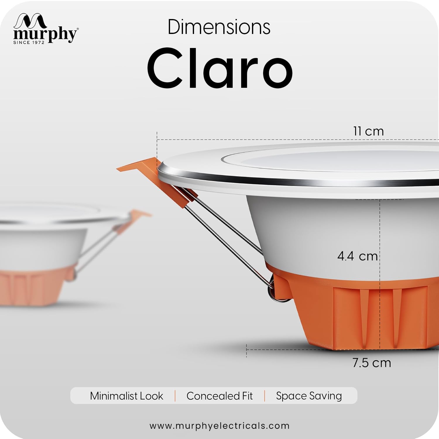 Murphy Claro LED Downlights - Pack of 4 -4