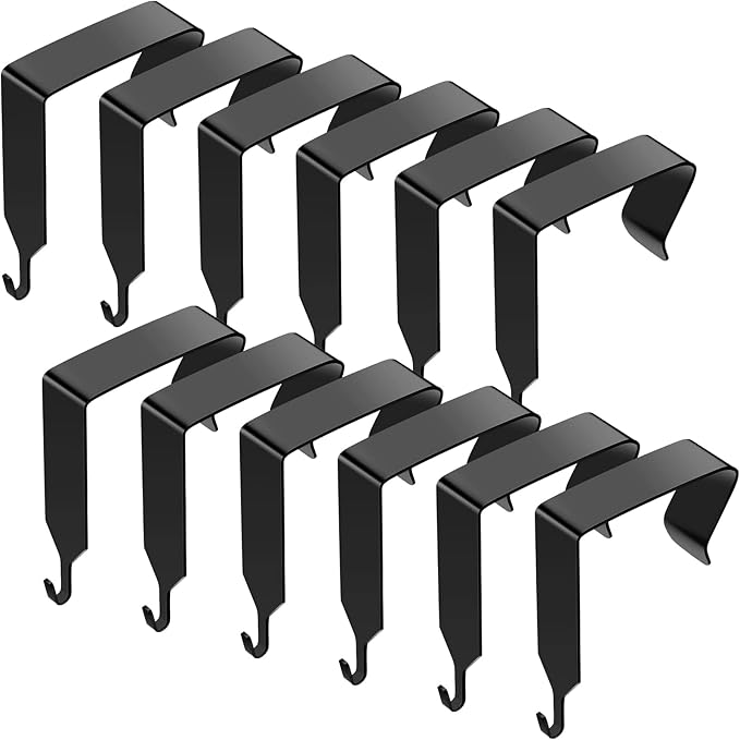 Funrous Over The Door Hook Panel Wall Metal Over Door Hook