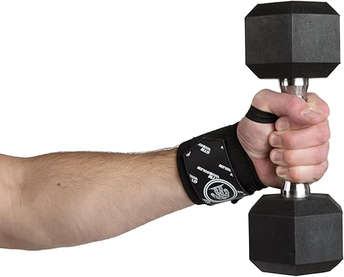 Miniatura 8 de Wrist Wraps - 18-Inch Premium Support Wraps with Thumb Loop for Powerlifting, Bodybuilding & Crossfit (1 Pair)