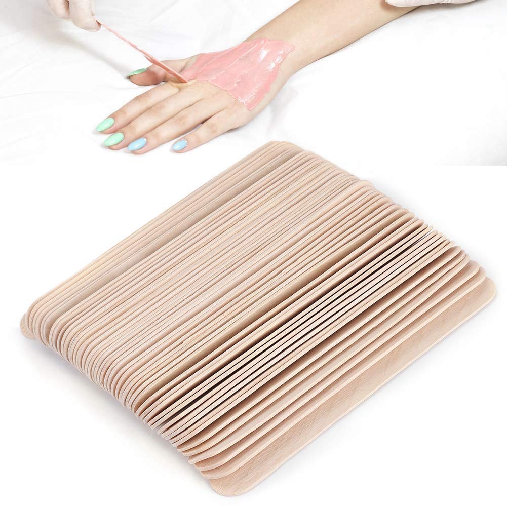 Amazon.com: Wax Spatulas, Wax Sticks Wooden Wooden Spatula For Hair Removal  Disposable Hair Removal Tools Diy Spatula For Hair For Waxing Spatulas  Eyelash Wax Craft Sticks : Everything Else