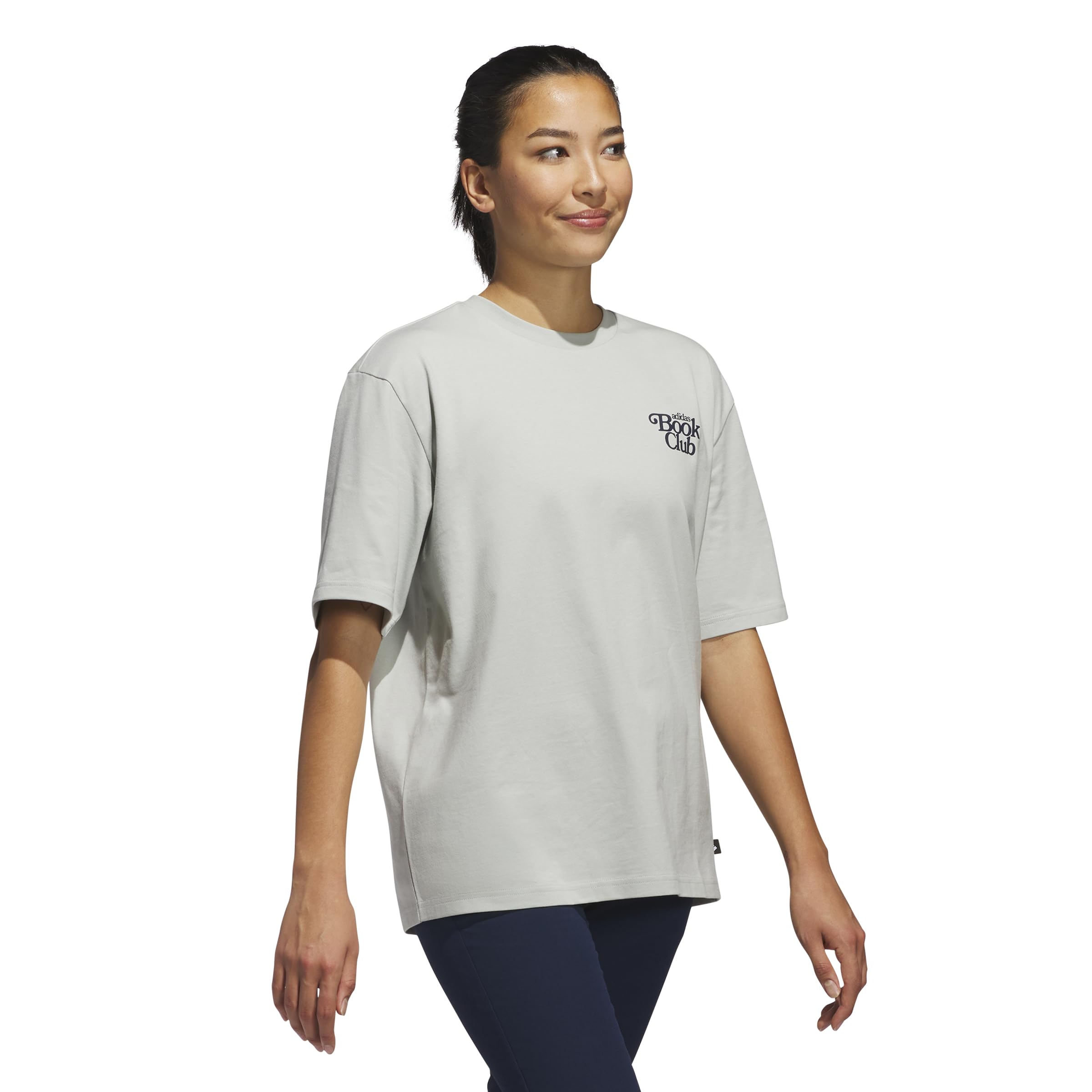 adidas Golfbook Club Graphic Oversized T-Shirt T-Shirt surdimensionné avec Motif Golfbook Club Femme