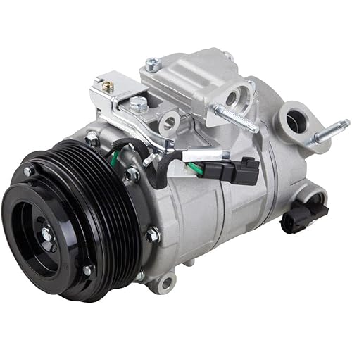 AC Compressor & A/C Clutch For Ford Explorer Flex Taurus Lincoln MKS MKT 3.5L 3.7L V6 - BuyAutoParts 60-03807NA New