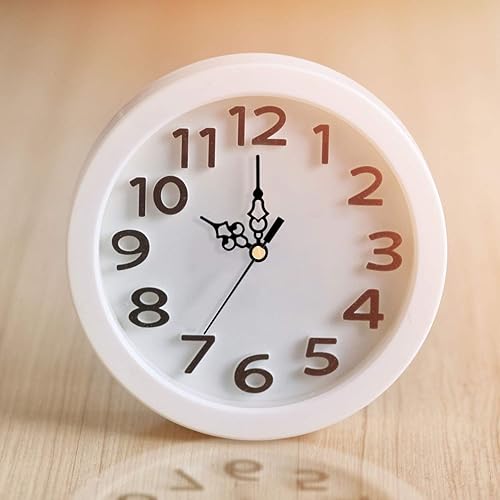 Miniatura 6 de Hicarer Kit de mecanismo de movimiento de reloj de cuarzo, mecanismo de reloj de pared, piezas de reparación de repuesto DIY con 4 pares de