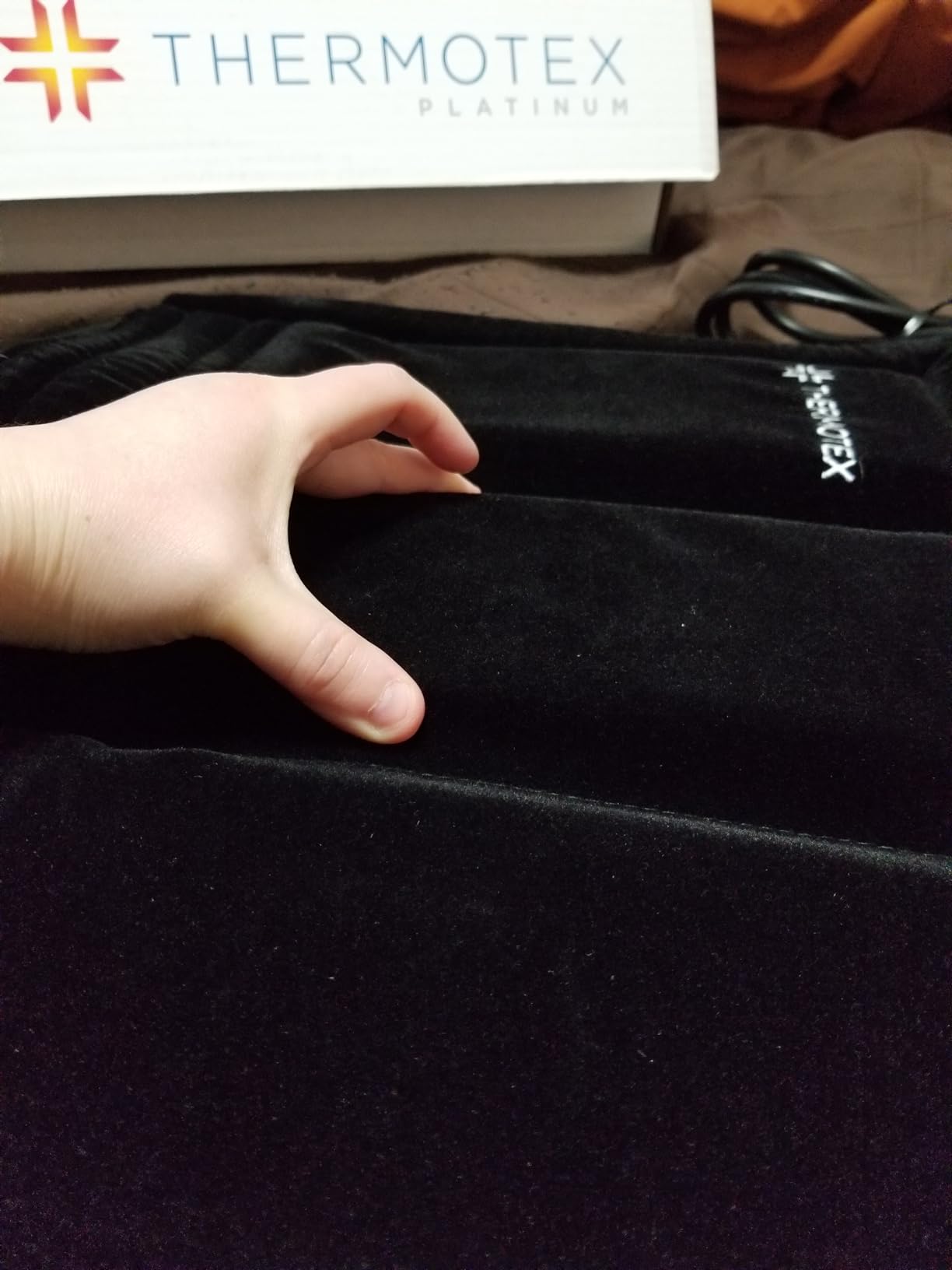 Thermotex Platinum Far Infrared Electric Heating Pad. Heat Pad For