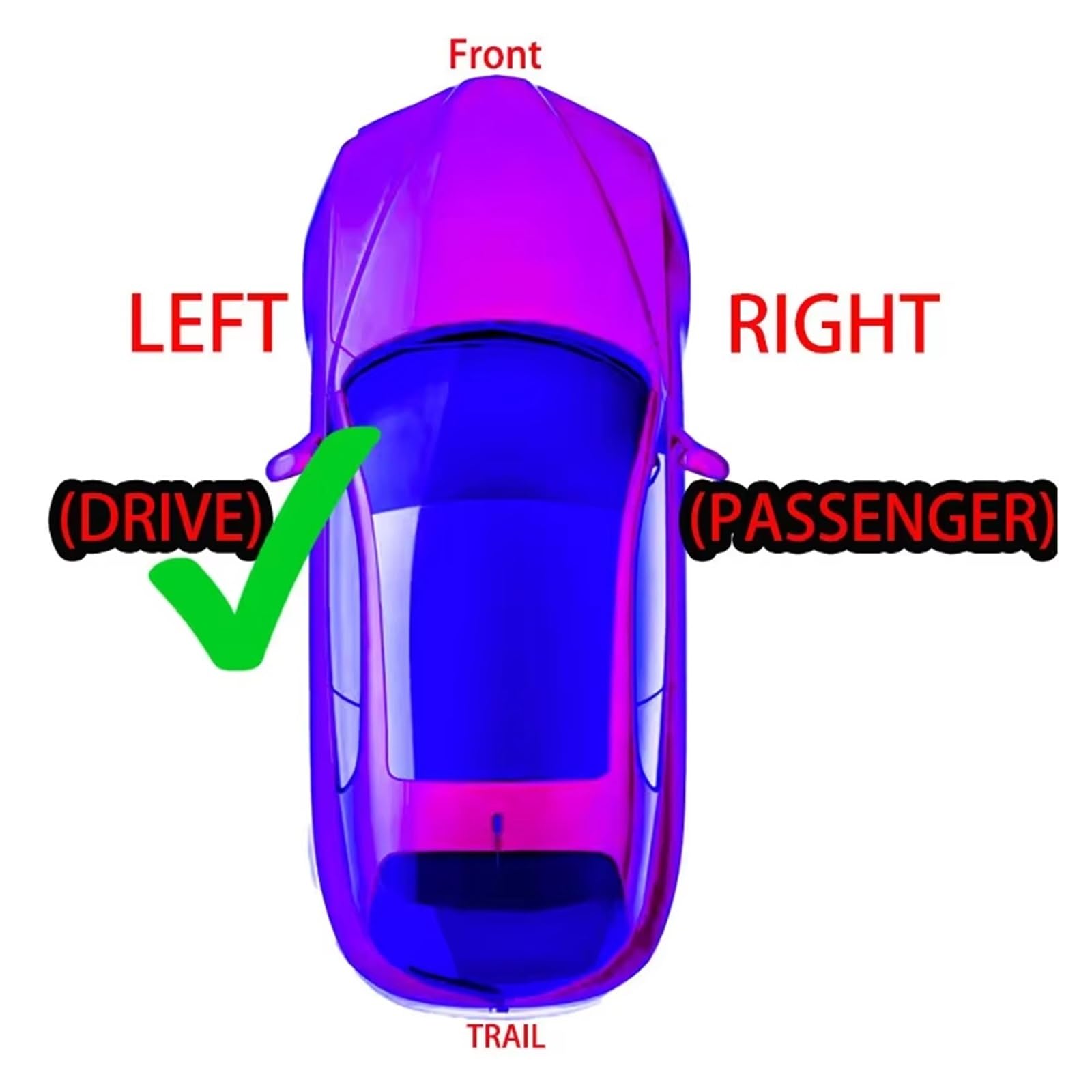 Retroviseur Extérieur Verre Pour Benz Pour ML350 Pour ML500 Pour GL450 R350 Verre De Rétroviseur Chauffant 1648100119 1648100219 Glace Rétroviseur Partie(Drivers Left)
