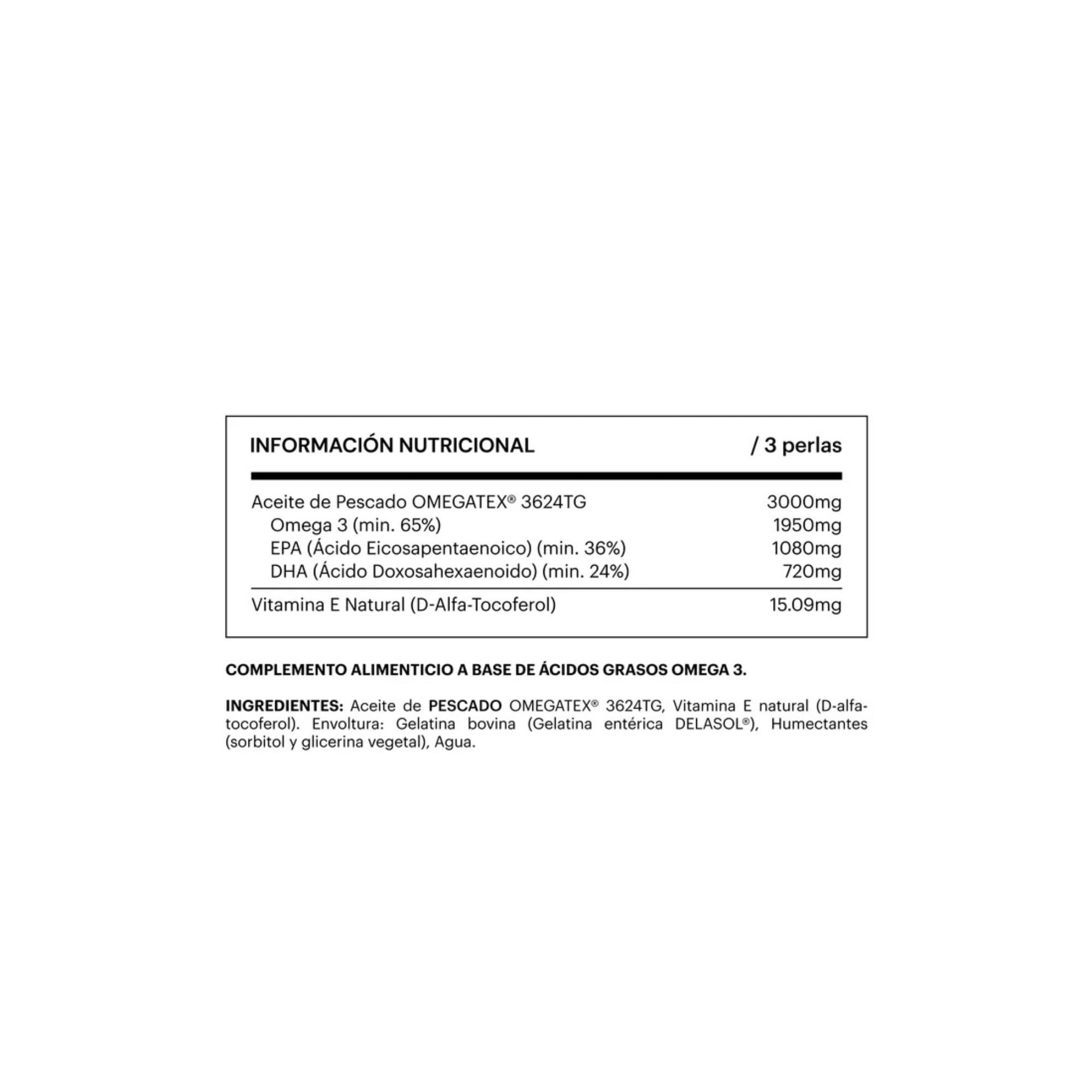 Omega 3 IFOS EPA 750 DHA 1050 90 Perlas Aceite de Pescado be levels