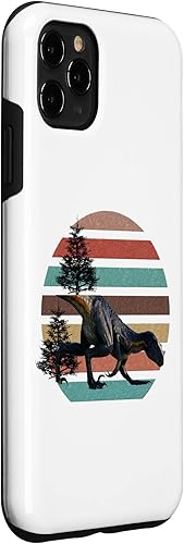 Miniatura 6 de Funda para iPhone 12 Mini Giganotosaurus Retro T Rex dinosaurio prehistórico para el día del padre