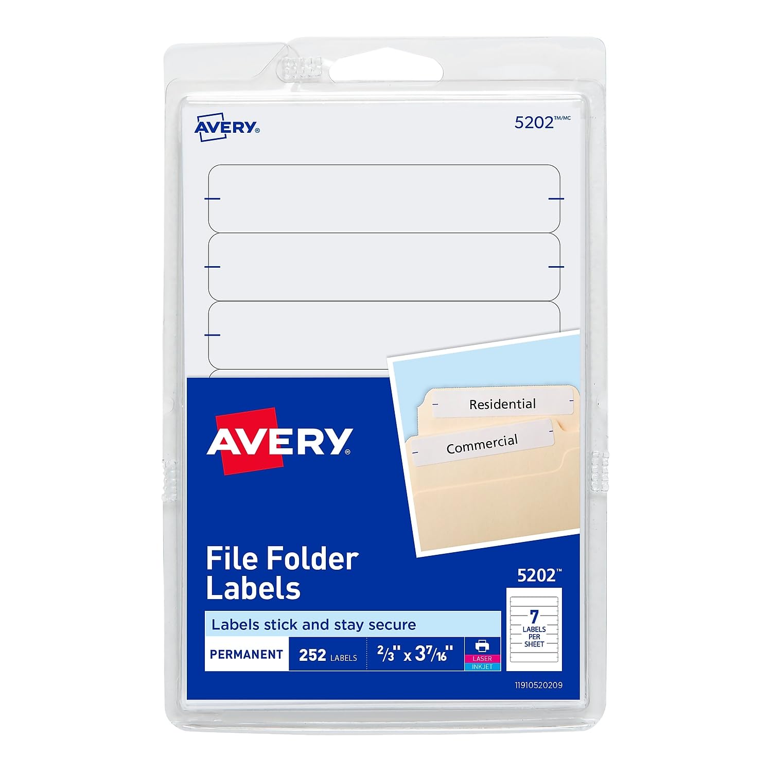 Amazon.com: AVE05202 - Avery Filing Label : Office Products