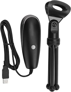 3.5mm Condenser Microphone, Professional USB Microphone with Tripod Stand for Notebook Voice Chat Gaming Broadcast, Laptop Microphone (Black LR063682)