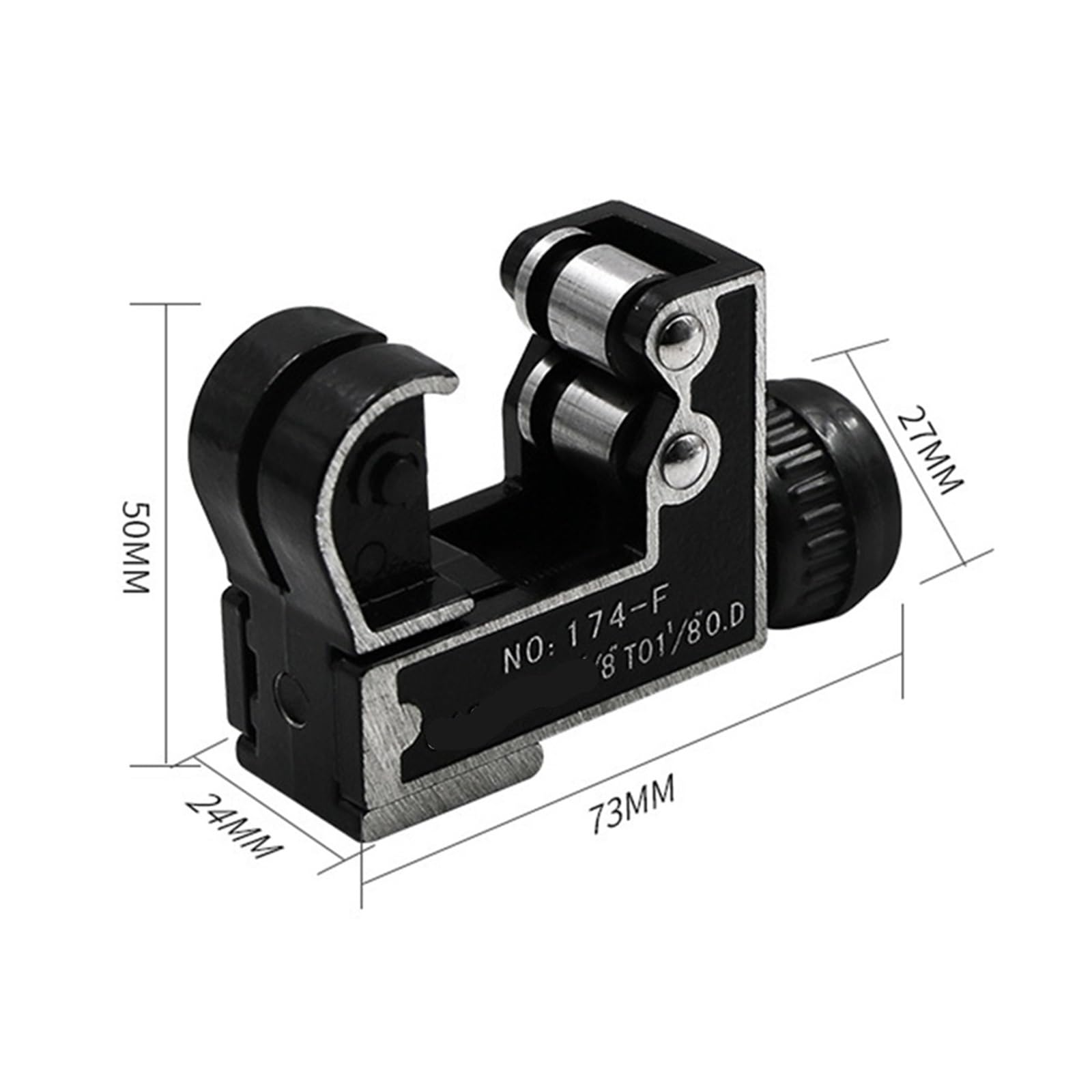 Herramienta para cortar tubos Cortatubos for tubos de cobre, acero y aluminio de 3-28 mm