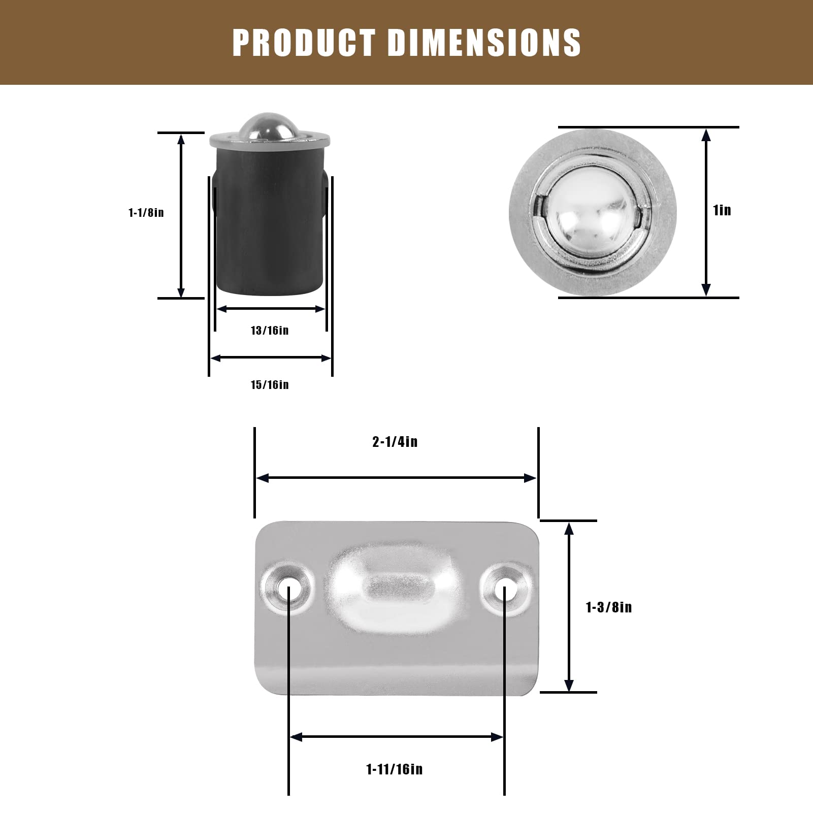 Ball Catches For Interior Doors Designers Impressions Ball Catch Drive ...