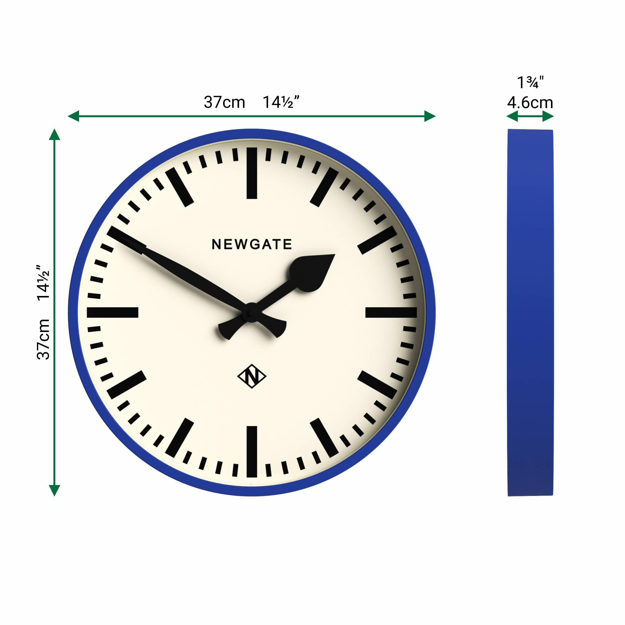 インテリア時計 NEW GATE Ice Cream Cone Wall Clock 壁掛け時計レビュー「アンティーククロックの老舗がデザインする
