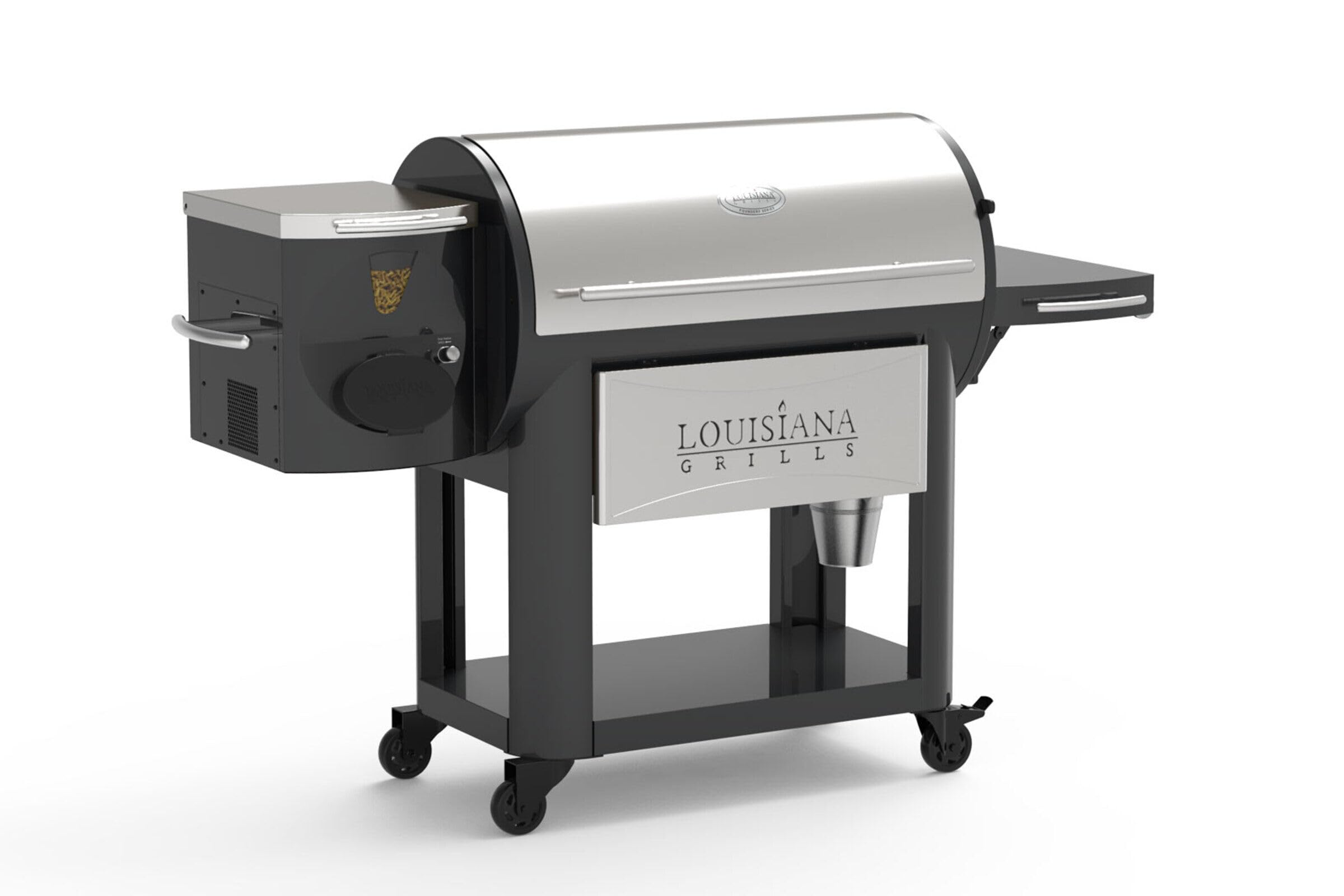 Barbecue à Pellets LG1200 Louisiana Grills Founders Legacy, Grill à Pellets, Barbecue, Écran Tactile Numérique Programmable avec Wifi et Bluetooth, Deux Sondes Thermiques Programmables
