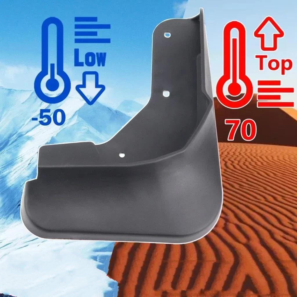 Splash Guards for Nissan for Qashqai for J12 2023-2024 Accessories Mudguard Anti-Splash Guards Front and Rear Tire Protection Wheel Splash Guard